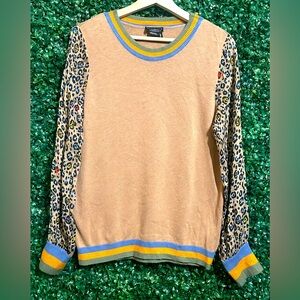 Anthropologie Conditions Apply Womens Size Small- Viscose / Cashmere / Cotton